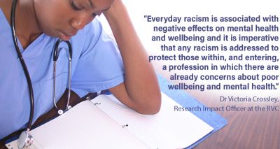 Study to investigate experiences of racism in the veterinary profession